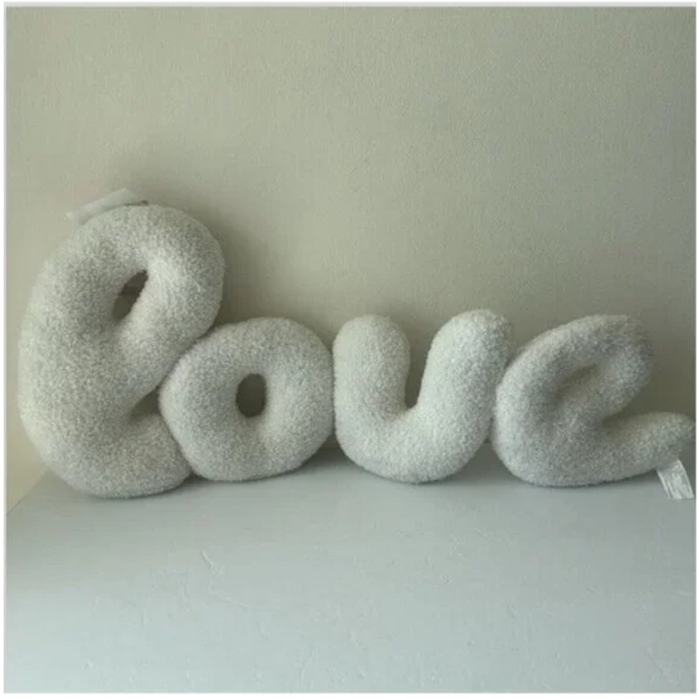 Cupcakes and Cashmere LOVE Letters Cozy Faux Fur
Pillow (Brand New) - Picture 14 of 14